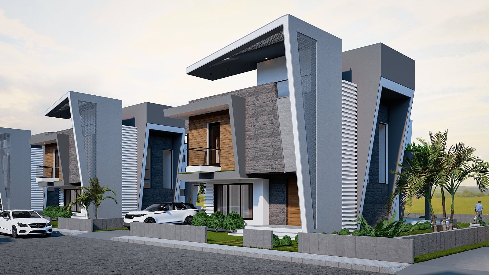 Apartments in Ötüken, İskele (ECN-00430)